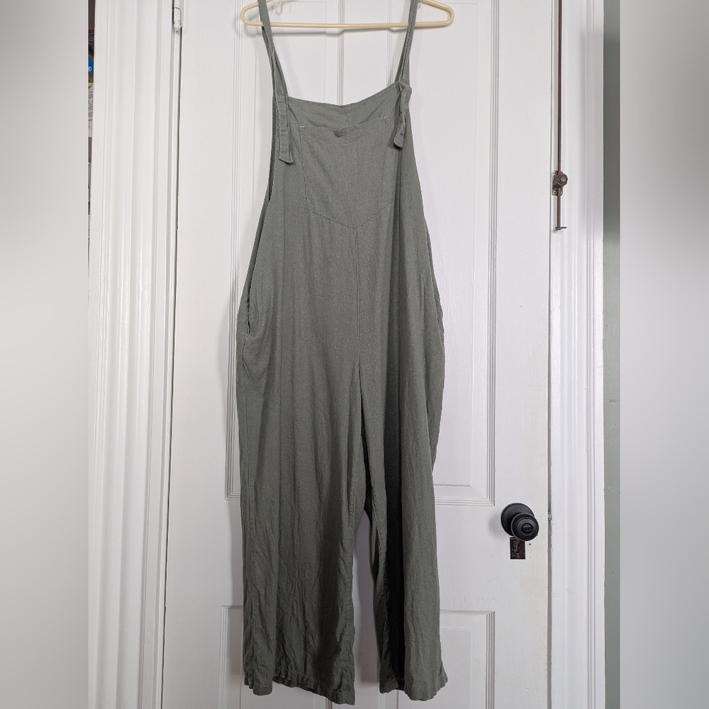 Risen Jean Linen Jumpsuit